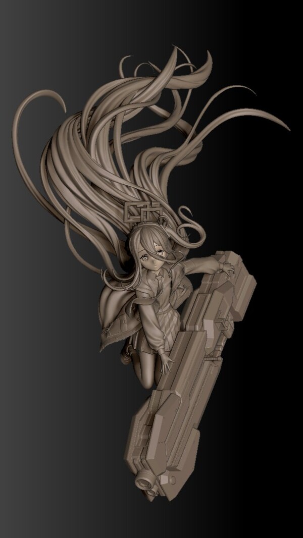 Tendou Arisu, Blue Archive, Yoru No Atelier, Garage Kit