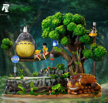 Mei Kusakabe, Nekobasu, Satsuki Kusakabe, Totoro Chibi, Totoro Chuu, Totoro O (My Neighbor Totoro Flowing Water Fountain A), My Neighbor Totoro, Individual Sculptor, Pre-Painted