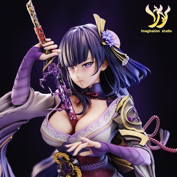 Raiden Shogun (Game Costume), Genshin Impact, Individual Sculptor, Pre-Painted, 1/6
