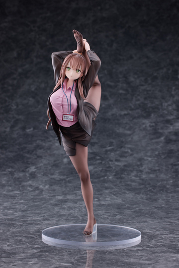 OL-chan (Office Lady Who Doesn't Want to Work at a Company with a Surprisingly Flexible Body Pink Shirt), OL-chan Darakeru, Unknown, Pre-Painted, 1/6