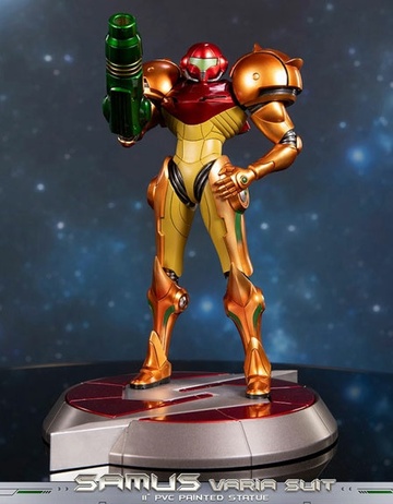 Samus Aran (Samus Varia Suit), Metroid Prime, First 4 Figures, Pre-Painted