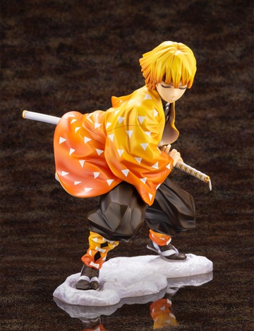 Zenitsu Agatsuma (Agatsuma Zenitsu), Kimetsu No Yaiba, Kotobukiya, Pre-Painted, 1/8