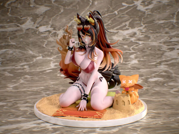 Pyro Pup, Sinder, Sinder, Novel Horizons, Pre-Painted, 1/7