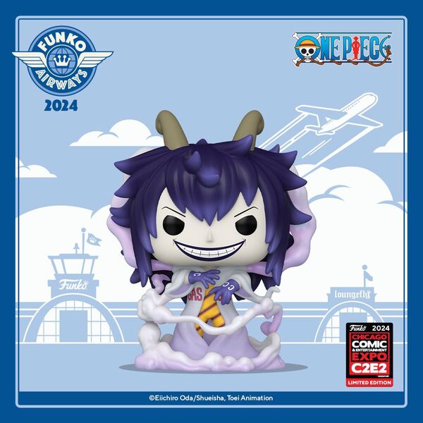 Caesar Clown, One Piece, Funko Toys, Pre-Painted