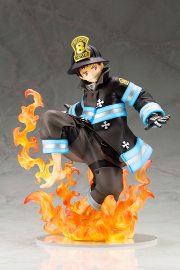 Shinra Kusakabe (Kusakabe Shinra), Enen No Shouboutai, Kotobukiya, Pre-Painted, 1/8