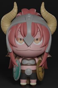 Zentreya Gecko (D&D), VShojo, Novel Horizons, Pre-Painted