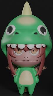 Zentreya Gecko (Dino), VShojo, Novel Horizons, Pre-Painted