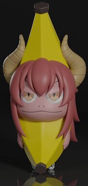 Zentreya Gecko (Banana), VShojo, Novel Horizons, Pre-Painted