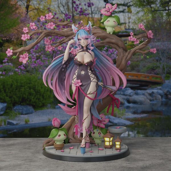 Petal Pals, Silvervale, Silvervale, Novel Horizons, Pre-Painted, 1/7