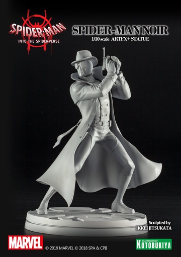 Peter Parker (Spider-Man Noir), Spider-Man Into The Spider-Verse, Kotobukiya, Pre-Painted, 1/10
