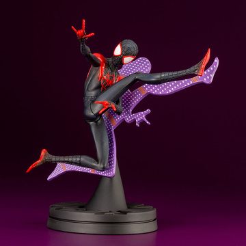 Miles Morales (Hero Suit), Spider-Man Into The Spider-Verse, Kotobukiya, Pre-Painted, 1/10