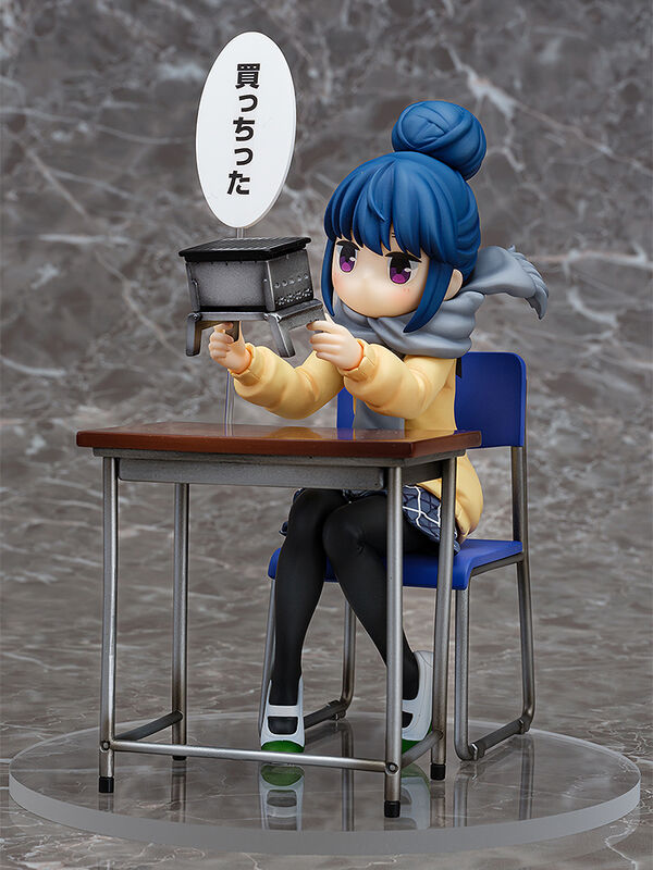 Shima Rin (Look What I Bought), Yurucamp, KLOCKWORX, Pre-Painted, 1/7, 4532640821005