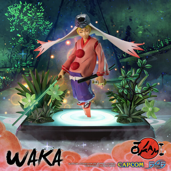 Ushiwaka (Exclusive Edition), Ookami, First 4 Figures, Pre-Painted