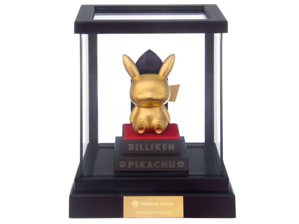 Pikachu (Billiken-san), Pocket Monsters, Ltd., Pokémon Center, Tanaka Kikinzoku Jewelry Co., Pre-Painted