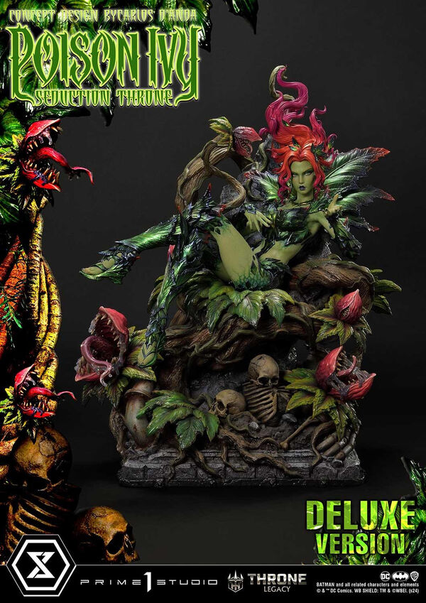 Poison Ivy (Seduction Throne, DX), Batman, Prime 1 Studio, Pre-Painted, 1/4, 4580708048994