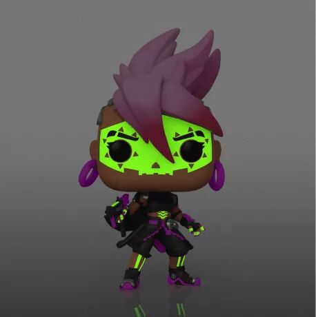 Sombra (Glow In The Dark), Overwatch, Funko Toys, GameStop, Pre-Painted