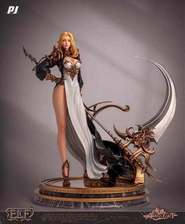 Elf, Original, PIJI Studio, Pre-Painted, 1/4