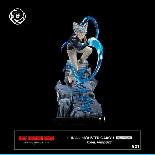 Garou (Human Monster), One Punch Man, Tsume, Pre-Painted, 1/6