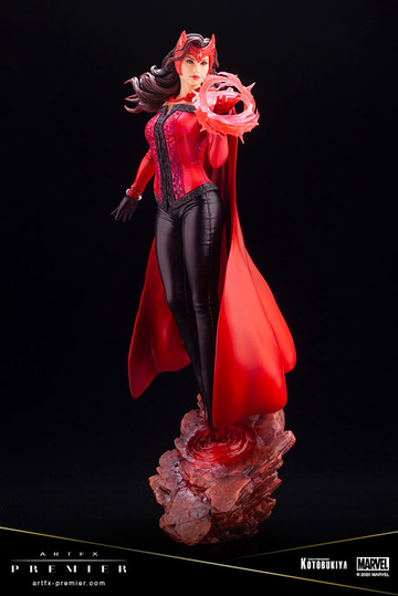 Wanda Maximoff (Scarlet Witch), Avengers, Kotobukiya, Pre-Painted, 1/10