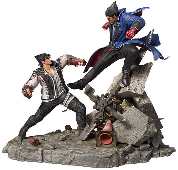 Kazama Jin, Mishima Kazuya (Fist Meets Fate Figurine), Tekken 8, Bandai Namco Entertainment Inc., Pre-Painted