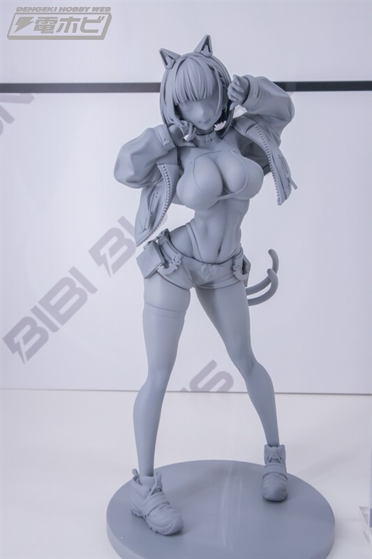 Kin Mirai Nekomata Miu, Original, Bibi Buttons, Pre-Painted, 1/6