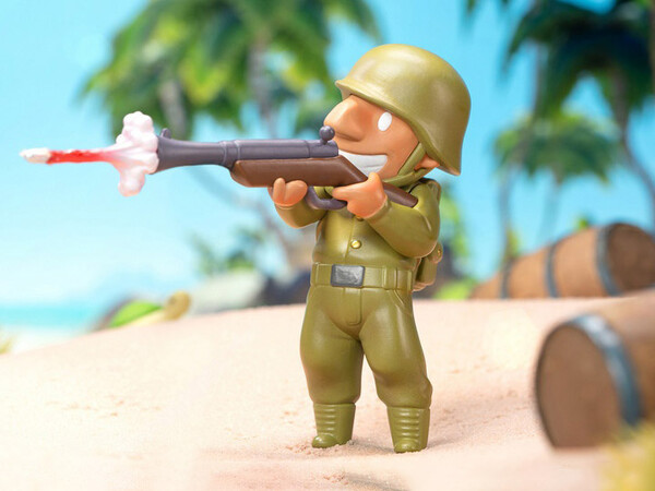Rebel Soldier, Metal Slug, Tunshi Studio, Pre-Painted