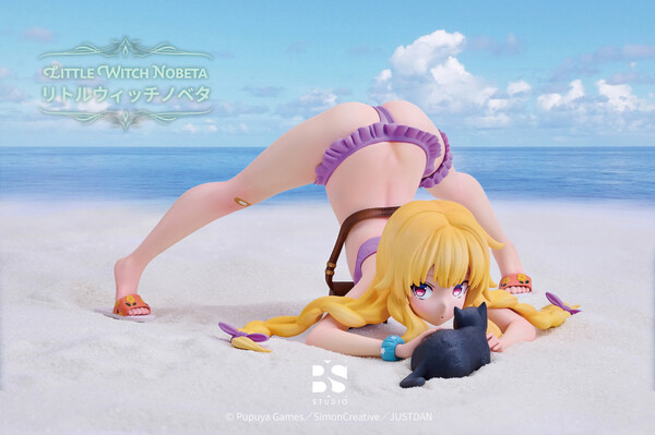 Kuroneko-chan, Nobeta (Swimsuit), Little Witch Nobeta, BS Studio, Pre-Painted, 1/8