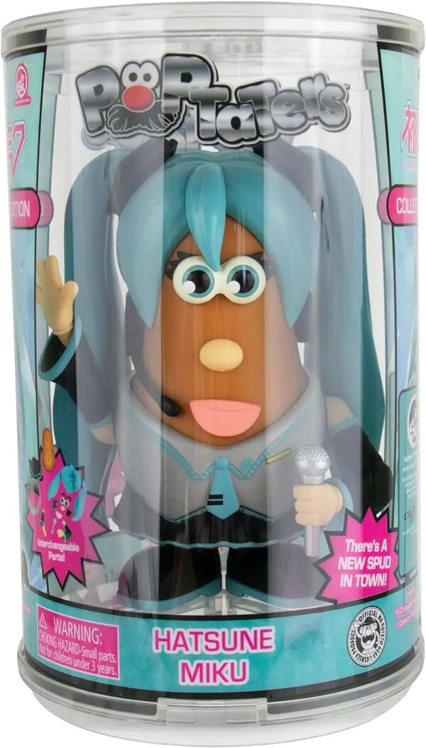 Hatsune Miku, Mr. Potato Head, Piapro Characters, Hasbro, Pre-Painted