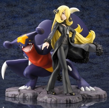 Garchomp, Shirona (Shirona with Garchomp), Pokemon XY, Kotobukiya, Pre-Painted, 1/8