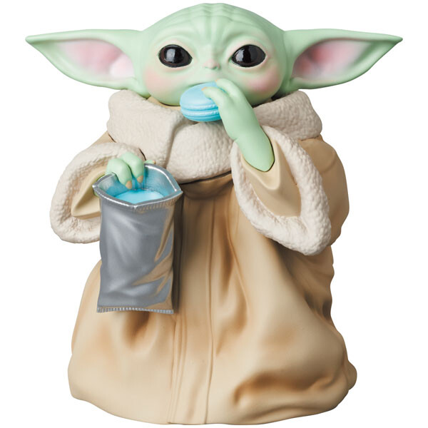 Grogu (Macarons), The Mandalorian, Medicom Toy, Pre-Painted, 4530956157603