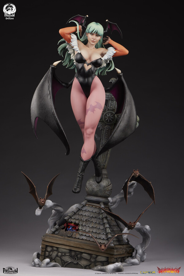 Bishamon, Morrigan Aensland (PCS Deluxe), Vampire: The Night Warriors, Premium Collectibles Studio, Pre-Painted, 1/3