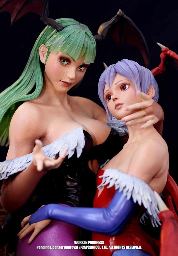 Lilith Aensland, Morrigan Aensland, Vampire: The Night Warriors, Kinetiquettes, Pre-Painted, 1/3