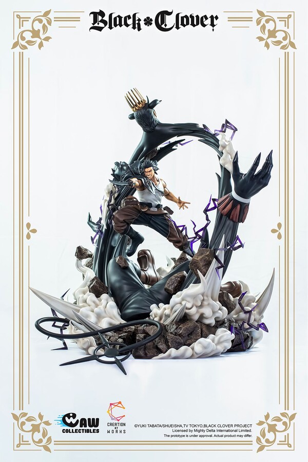 Dante Zogratis, Yami Sukehiro, Black Clover, Creation At Works, Pre-Painted, 1/6