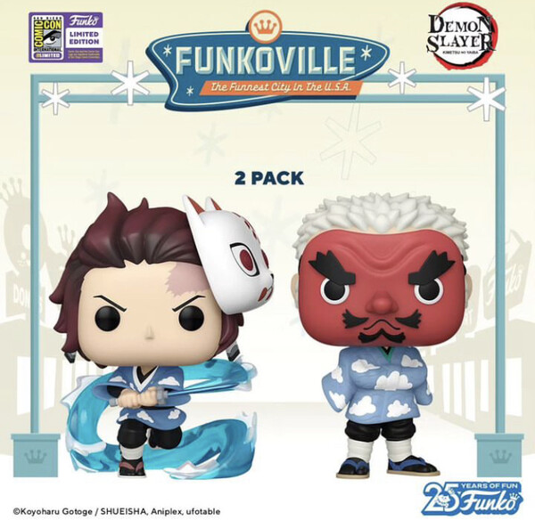 Urokodaki Sakonji (2 Pack), Kimetsu No Yaiba, Funko Toys, Pre-Painted