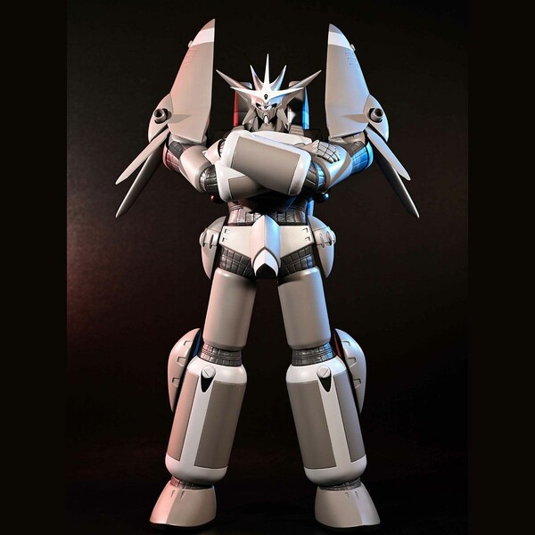 Gunbuster (Operation Carneades, (Monochrome )), Top O Nerae!, Kaiyodo, Pre-Painted, 4537807001085