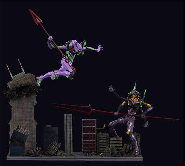 EVA-01 (Limited Color), Shin Evangelion Gekijouban:||, Union Creative International Ltd, Pre-Painted, 4589642715146