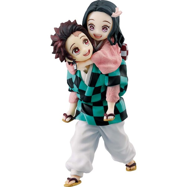 Kamado Nezuko, Kamado Tanjirou, Kimetsu No Yaiba, Bandai Spirits, Pre-Painted
