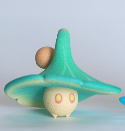 Puka-Puka Kaze Kinokon, Genshin Impact, Tsukishigure, Pre-Painted