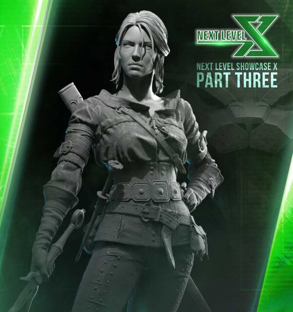 Ciri, The Witcher 3: Wild Hunt, Prime 1 Studio, Pre-Painted, 1/3