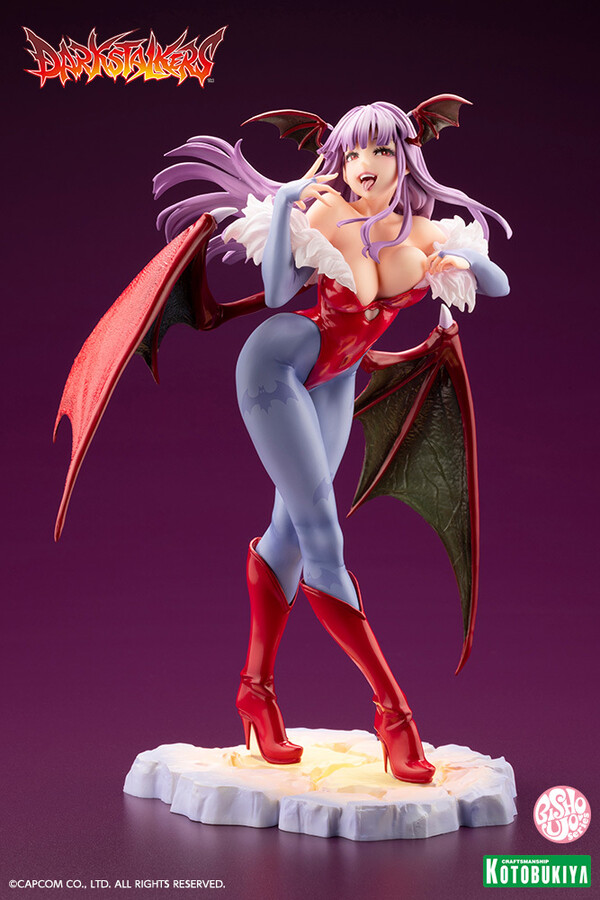 Morrigan Aensland (Limited Edition), Vampire: The Night Warriors, Kotobukiya, Pre-Painted, 1/7
