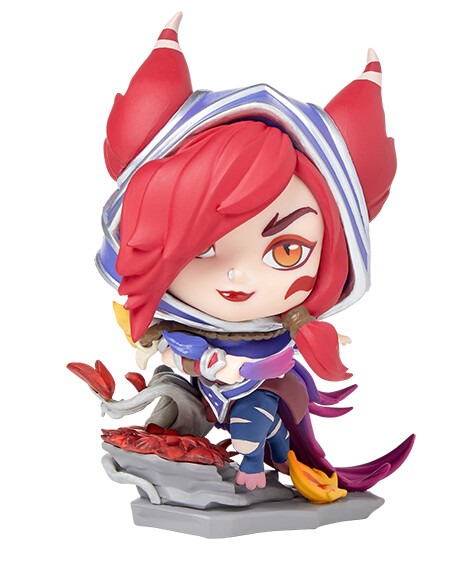 Xayah, League Of Legends, Pure Arts, Riot Games, Pre-Painted