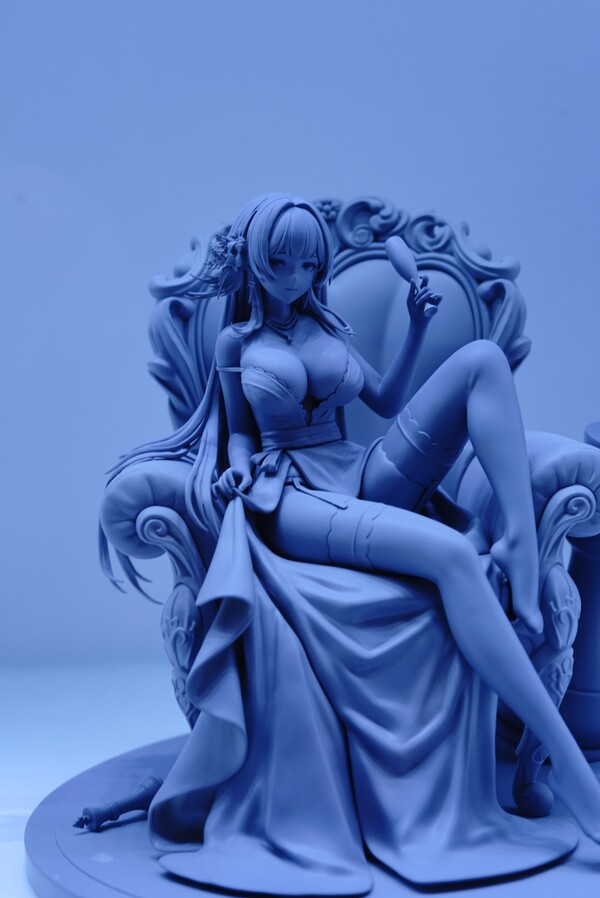 Elaine (Night Dress), Kidou Sentai Iron Saga, Calbone, APEX-TOYS, Pre-Painted, 1/7