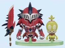 Cha-Cha, Hunter (Laeus Series Otokokenshi (Enken Liolaeus Soubi)), Monster Hunter, Banpresto, Trading