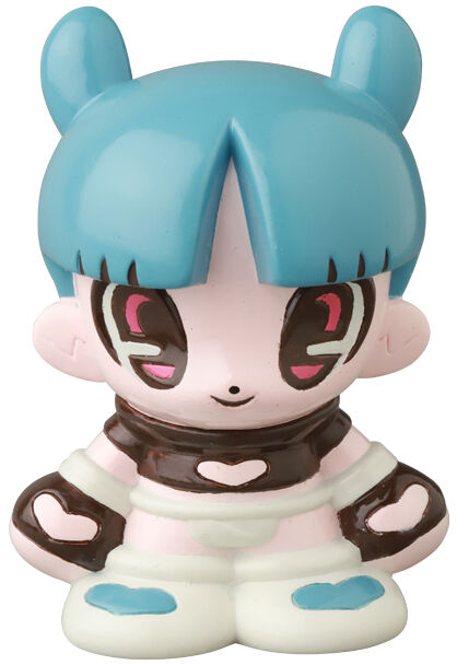 Vinyl Artist Gacha Series 38 (Stegoro) (Teal Hair), Original, Medicom Toy, Trading