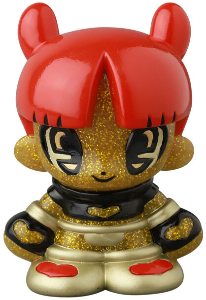 Vinyl Artist Gacha Series 38 (Stegoro) (Gold Glitter), Original, Medicom Toy, Trading