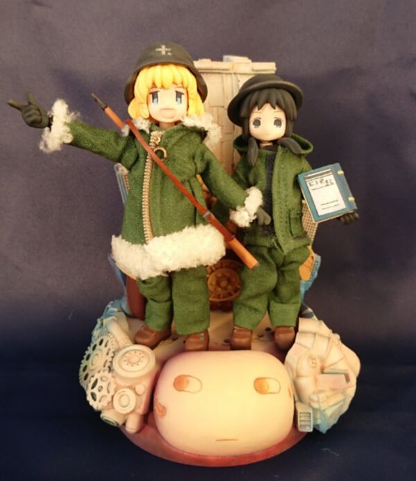 Chito, Yuuri, Shoujo Shuumatsu Ryokou, Circle Mame Denkyuu, Garage Kit, 1/12