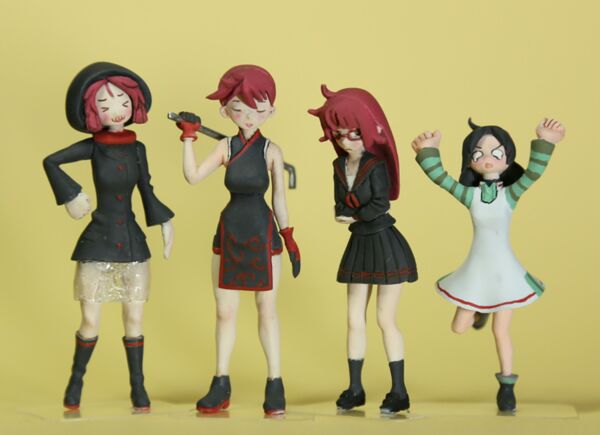 Riku (Ura Shimai set), Kemurikusa, Sumedaka, Garage Kit