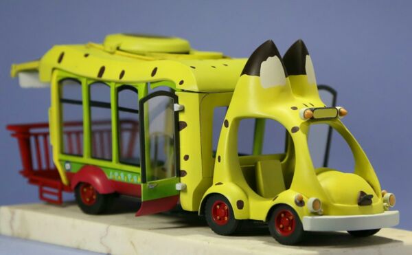 Japari Bus, Kemono Friends, Sumedaka, Garage Kit, 1/35