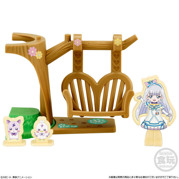 Cure Nyammy, Kirarin Hamster, Kirarin Swan (Cure Nyammy to Ki no Buranko), Wonderful Precure!, Bandai, Trading, 4570117916205