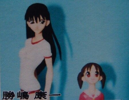 Mihama Chiyo, Sakaki, Azumanga Daioh, Mine, Garage Kit, 1/8